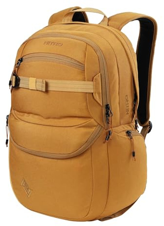 NITRO Future Hero Rucksack Schulrucksack mit Organizer Schoolbag Daypack mit 17 Zoll Laptopfach