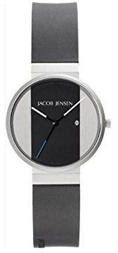 JACOB JENSEN Unisex-Armbanduhr JACOB JENSEN NEW SERIES ITEM NO. 712 Analog Quarz Kautschuk JACOB JENSEN NEW SERIES ITEM NO. 712