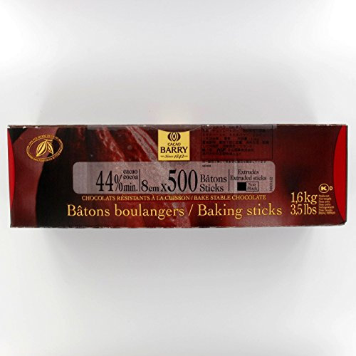 Bâtons de Chocolat pour Pain au Chocolat 500 Barres