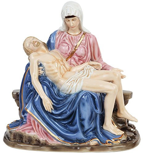 PTC Figur Michelangelos La Pieta Maria mit Jesus, aus Porzellan