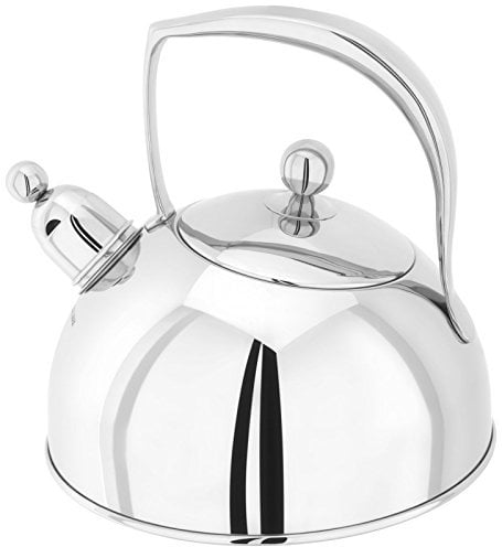 StellarBresor Stainless Steel Stove Top Whistling Kettle 2.0Ltr Suitable for AGA/Rayburn