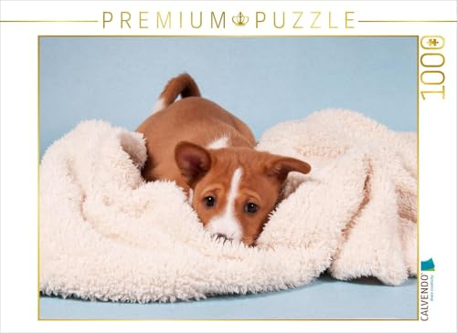 CALVENDO Puzzle EIN Motiv aus dem Kalender Süße Basenji-Kinder | 1000 Teile Lege-Größe 64 x 48 cm Foto-Puzzle für glückliche Stunden