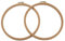 guofa Stickrahmen, 20 cm, Buchenholz, Kreuzstichrahmen, dekorative Stickrahmen, zum Basteln, 2 Stück