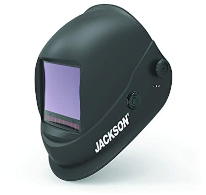 Jackson Safety TRANSLIGHT 555 + Premium Auto Darkening Helmet, Digital Control, 3.86 x 3.23 Viewing Area, 46250