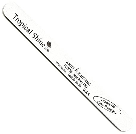 Tropical Shine White Lightning File (Medium 180)