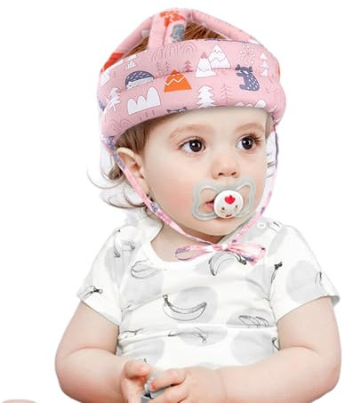 Baby Helm Kopfschutz für Kleinkind Walking No Bumps Sicherheits-Kopfschutzhut KopfpolsterkappeAtmungsaktiver Kinderschutzhelm zum Laufen, Gehen, Krabbeln