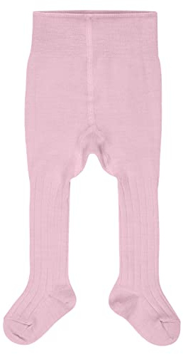 FALKE Unisex Baby Cosy Rib Strumpfhose atmungsaktive Baumwolle Kaschmir breiter Komfortbund für druckfreien Sitz weich wärmend hautfreundlich hochwertig gerippt einfarbig 1 Stück | mit Kaschmiranteil