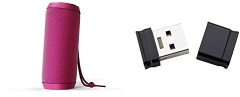Energy Sistem Urban Box 2 Magenta Tragbarer Lautsprecher & Intenso Micro Line 32 GB USB-Stick 2.0 Schwarz