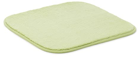 Gözze - Premium Rutschfester Badteppich, RIO, 100% Microfaser, 50 x 45 cm - Limone
