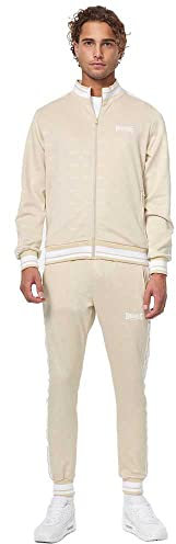 Lonsdale Herren Ashwell Trainingsanzüge, Sand/White, 3XL