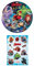 2er Set Avengers Essbarer Tortenaufleger + Mini-Törtchenaufleger, Tortendeko Kindergeburtstag (Avengers Nr.2)