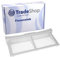 Trade-Shop Flusensieb/Flusenfilter/Filtertasche kompatibel mit Bosch WTE84181 WTE84183 WTE841E0SN WTE841E1SN WTE841P0EE WTE841P1EE WTE84300
