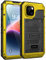 Beeasy for iPhone 14 Plus Case Waterproof Heavy Duty Shockproof Tough Metal Armour Cover Dustproof Built-in Screen Protector, 360 Full Body Military Protective Rugged Case for 14 Plus 6.7inch,Yellow