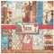 Stamperia, Vintage Library 12x12 Inch Paper Pack