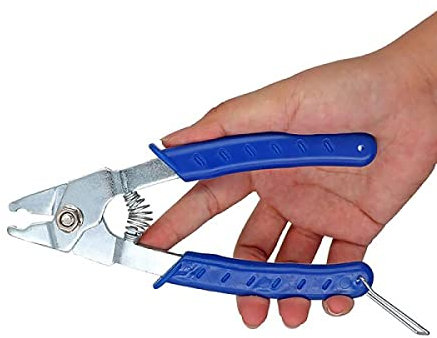 Farm Hog Ring Pliers, Hog Ring Pliers Automatic Fencing Installation Repair Hand Tools for Chicken Rabbit Pet Cage Mattresses