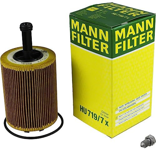 EISENFELS Filter Set erstellt mit MANN-FILTER Ölfilter HU 719/7 x, Verschlussschraube