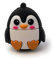 Onwomania Pinguin Flach Ründlich niedlich Funny USB Stick 128 GB USB 3.0 Speicherstick USB-Datenträger