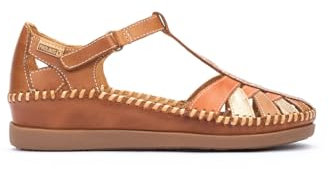 Pikolinos Zapatos semiabiertos en Cuero CADAQUES para Señora Color Brandy