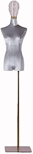 Schaufensterpuppenkörper, Schneiderpuppe, höhenverstellbar, Schneiderpuppen, Kleidungsdisplays, Designer, Metallsockel, professionelle weibliche Schaufensterpup