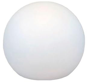 Licht-Erlebnisse Solar Leuchtkugel außen + Farbwechsler RGBW + Dimmer + Fernbedienung Ø 40 cm LED Weiß IP68 schwimmende Kugellampe Pool Terrasse Außenleuchte Garten
