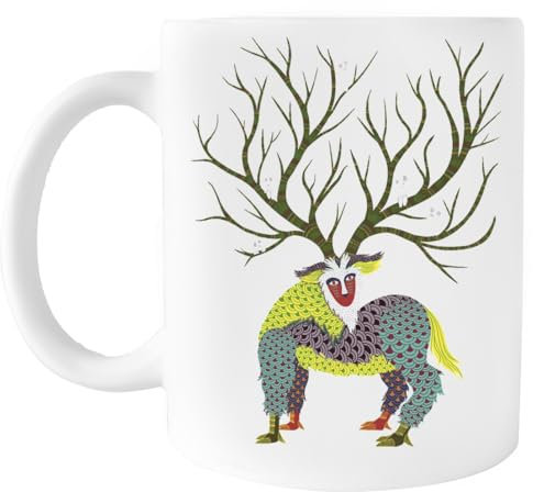 Kwantees Princess Mononoke Stylized Forest Eco Friendly Ceramic Mug