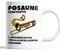 Posaune Tasse | Posaune geschenk gottes für alle intelligenten Personen | Posaune Geschenk Musik Tasse Posauner Kaffeebecher lustig