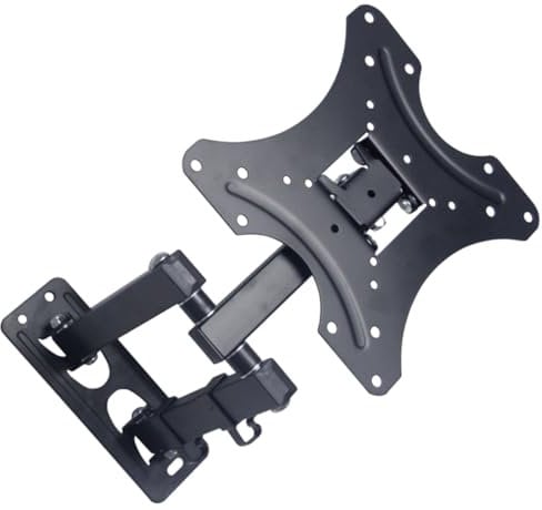 DOITOOL Flat Panel Tv Holder 10-32 Inches Lcd Tv Rack Telescopic Rotating Bracket Easy to Clean Heavy Duty Iron