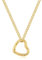 GAVU Gold Ring Holder Necklace for Women, Heart Necklace Stainless Steel Wedding Ring Holder Necklace, Ring Keeper Necklace for Women 40cm