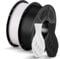 ANYCUBIC PLA Filament 1.75mm 2KG, 3D Drucker Filament, Filament-3D-Druckmaterialien Intelligente Identifikation, Schwarz Weiß