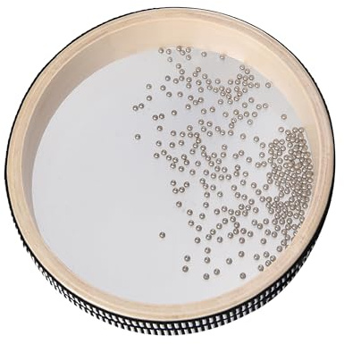 MIHEY Wave Bead Ocean Drum 6 Zoll Sea Sound Drum Percussion Instrumente für Klangheilung, Klangtherapie und Klangbad
