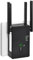 Ripetitore WiFi Potente Per Casa, 1200Mbps WiFi Extender Dual Band 5GHz & 2,4GHz con 4 Antenne, Porta Ethernet, WPS, Amplificatore Wifi Supporta Modalità Ripetitore/Router/AP (Nero)