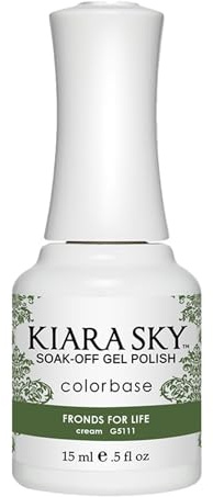 KIARA SKY Gel Polish | Soak-Off All In One 0.5 fl oz | Fronds For Life