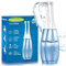 Set de 2 bidet portátil Po Dusche de 450ml, bidet para wc con boquilla inclinada y bolsa, ideal para mujer en embarazo, postparto y viajes, incluye botella perineal postparto, práctica y fácil de usar