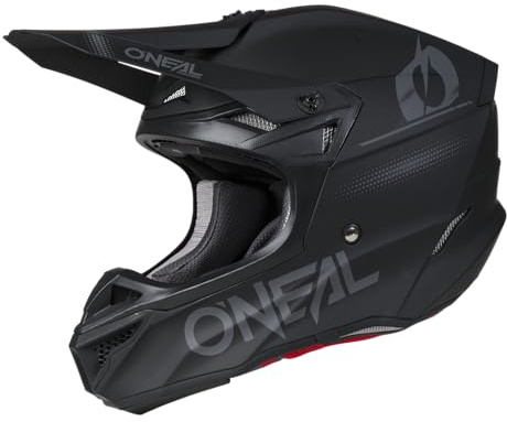 O'NEAL 5 SRS MX Helmet Adult Blackout Black/Gray 5X-Large
