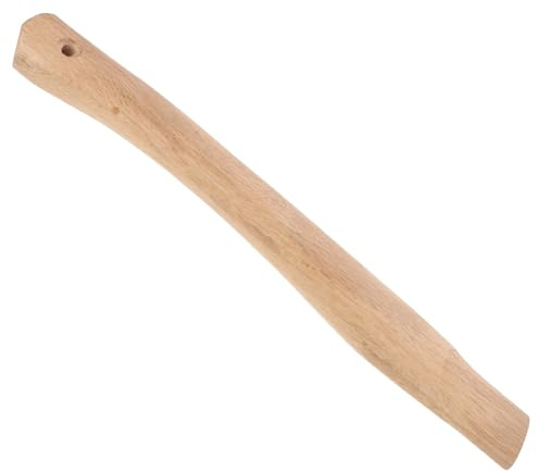 UTHCLO Axe Handles Sturdy with Handle Khaki Long Material Wood for Axes Wooden Pick Replacement Accessory Fitting for Carpenters