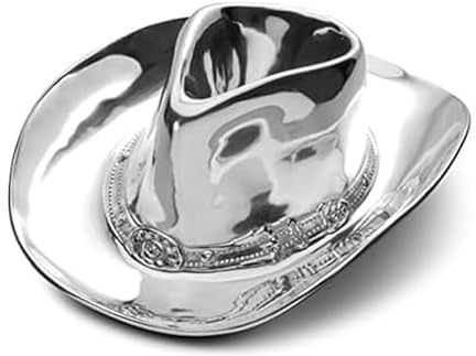 Wilton Armetale Cowboy Hat Chip and Dip Server, 12-Inch-by-15.25-Inch