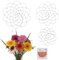 Easy Arranger 3 Pack Wire Flower Arranging Tool- Flower Frog, Reusable, Bendable Flower Grid
