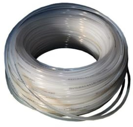 ich-zapfe.de SK Bierschlauch, Bierleitung, Kohlensäureschlauch - meterware - hart - weiß - 10mm