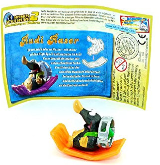 Kinder Überraschung Rudi Raser mit BPZ (Mission Maulwurf 2)