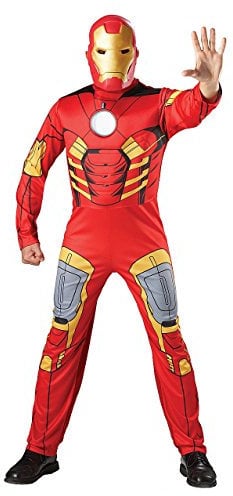 Iron Man Deluxe Costume Muscle Chest Adult XLarge Size Fancy Dress
