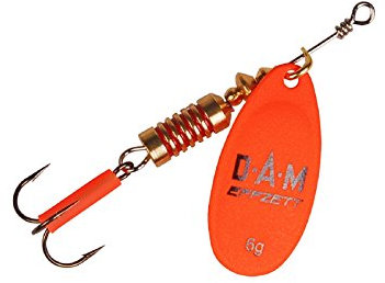 DAM - Effzett Fluo Spinner Series - RED - Gr. 1 / 3g