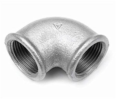 Gewindefitting Winkel 90° IG 1/2 3/4 1 5/4 6/4 2 DVGW Temperguss verzinkt Fitting Gewinde Temperguß Fittinge (1)