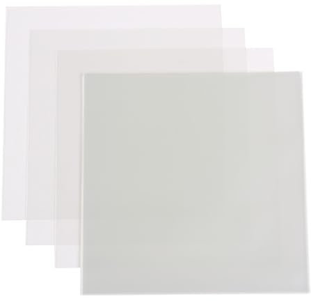 1000 Stück Premium Single Schutzhüllen hoch transparent 185x185 mm Vinyl 7 Zoll Sleeve