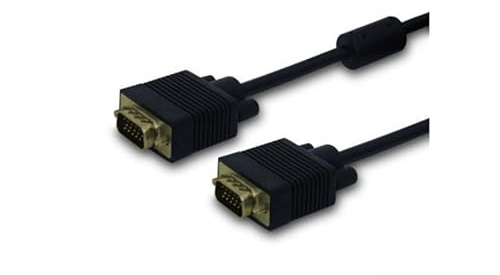 Savio cl-29 1.8 m VGA (D-Sub) VGA (D-Sub) schwarz Kabel VGA – Kabel VGA (1,8 m, VGA (D-Sub), VGA (D-Sub), männlich, männlich, Nickel)