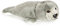 WWF Plüsch Kollektion WWF12690 - Plüschfigur Robbe, 24 cm, grau, Plüschtiere
