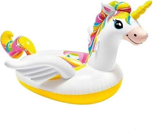 Intex Colchoneta Hinchable Unicornio 201 x 97 x 140 cm (4 Unidades)