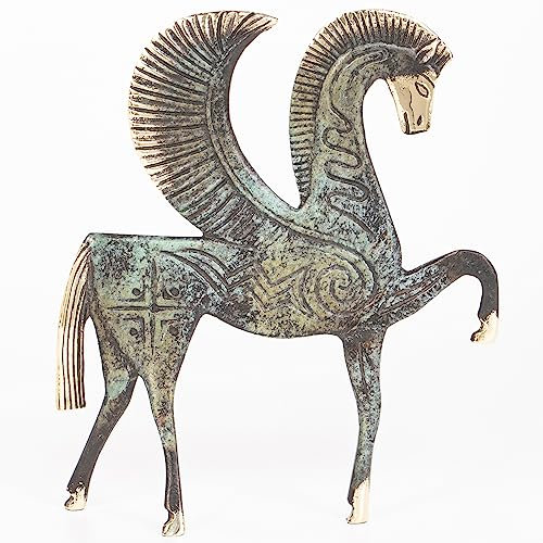 Antike griechische Bronze Museum Statue Replica von Pegasus (1170)