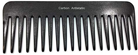 Strähnenboy Strähnenkamm 239 Carbon-Kamm (antistatisch) 16 cm (C239a) | by Hercules Sägemann 19 Zinken Lockenkamm Afrokamm grobe Zahnung - GOsmall versandoptimiert