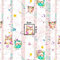 Pingianer 11,99€/m Eule schlafend Apricot, 100x160cm 100% Baumwolle Baumwollstoff Kinder Meterware Handwerken Nähen Stoff