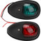 Keenso Yacht Navigationslicht Versand Signallampe 10-30V LED Navigationslampe Marine Anker Licht Boot Rot Grün(Schwarz)
